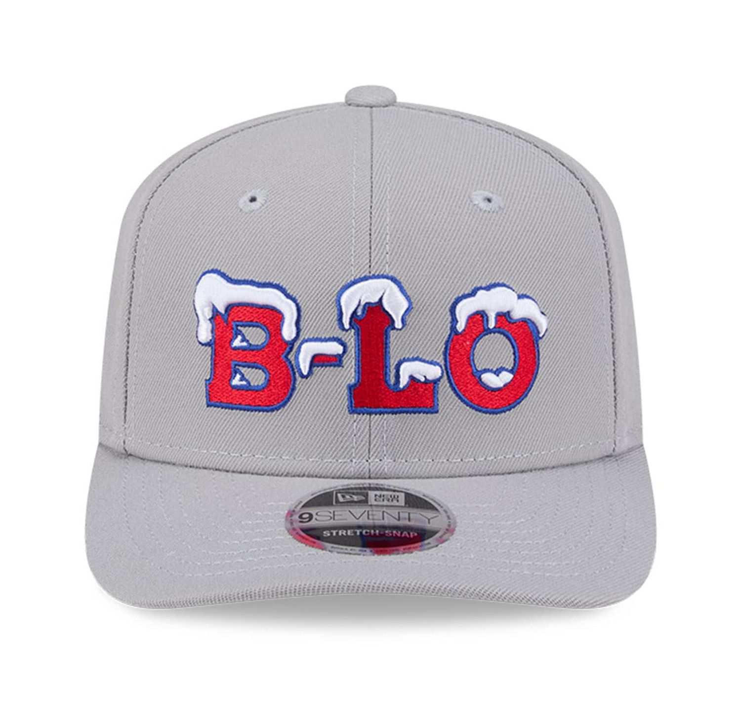 Men's Gray Buffalo Bills 2025 Rivalries Collection Fan Pack 9SEVENTY Adjustable Hat