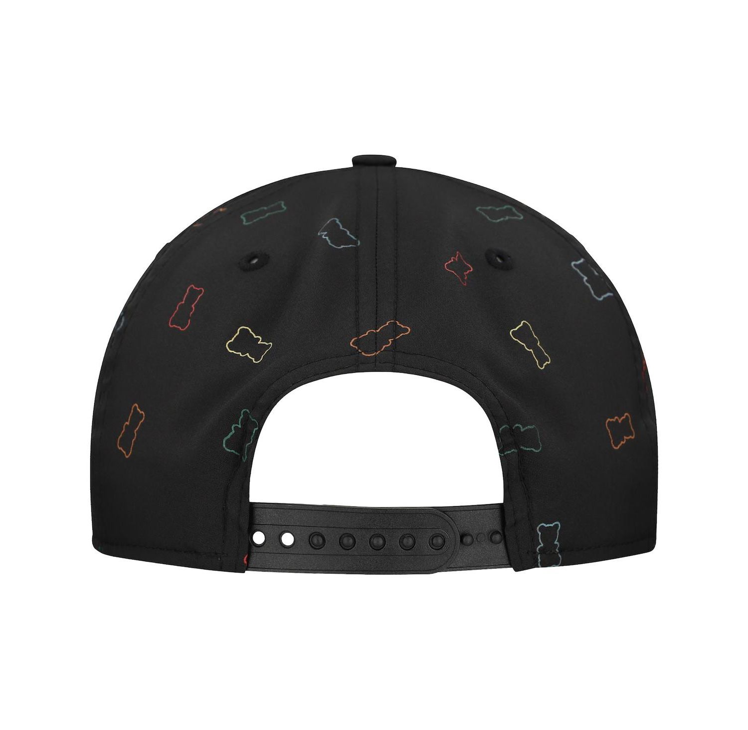 Men's Black Dallas Cowboys Gummy Golfer Snapback Hat