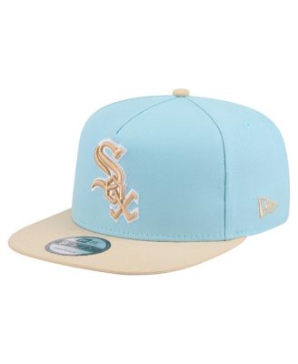 New Era - Men's Light Blue/Light Beige Chicago White Sox Color Pack A-Frame 9FIFTY Snapback Hat