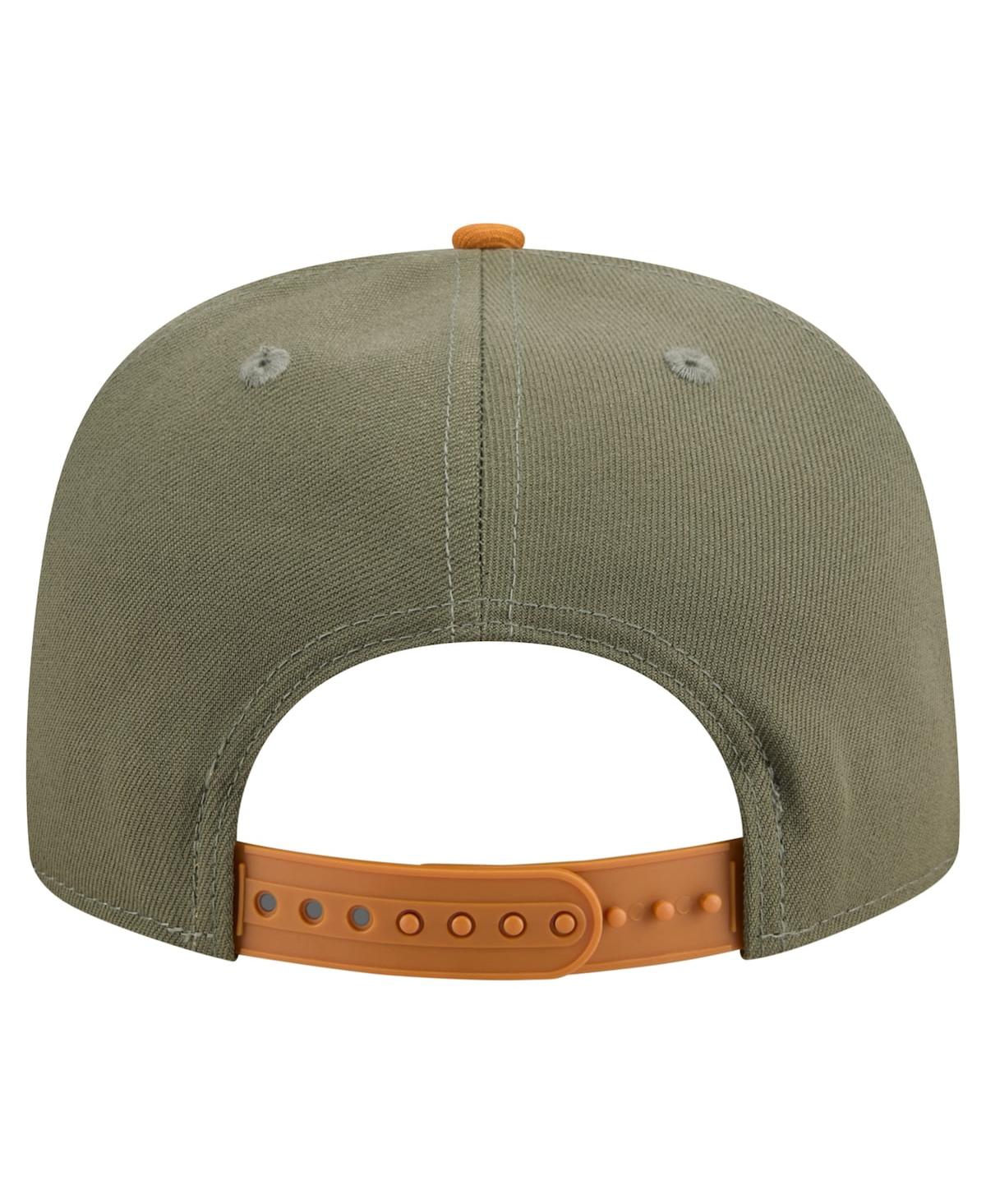 New Era Men's Olive/Brown Chicago White Sox Color Pack A-Frame 9FIFTY Snapback Hat