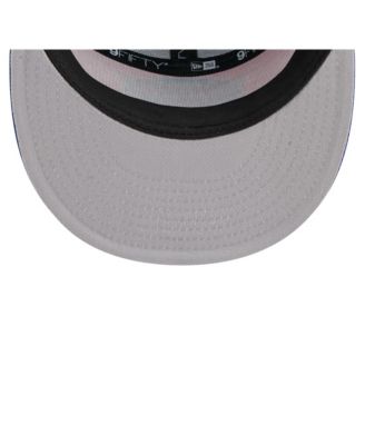 Men's Orange/Blue New York Knicks Outdoor Split Panel 9FIFTY Snapback Hat