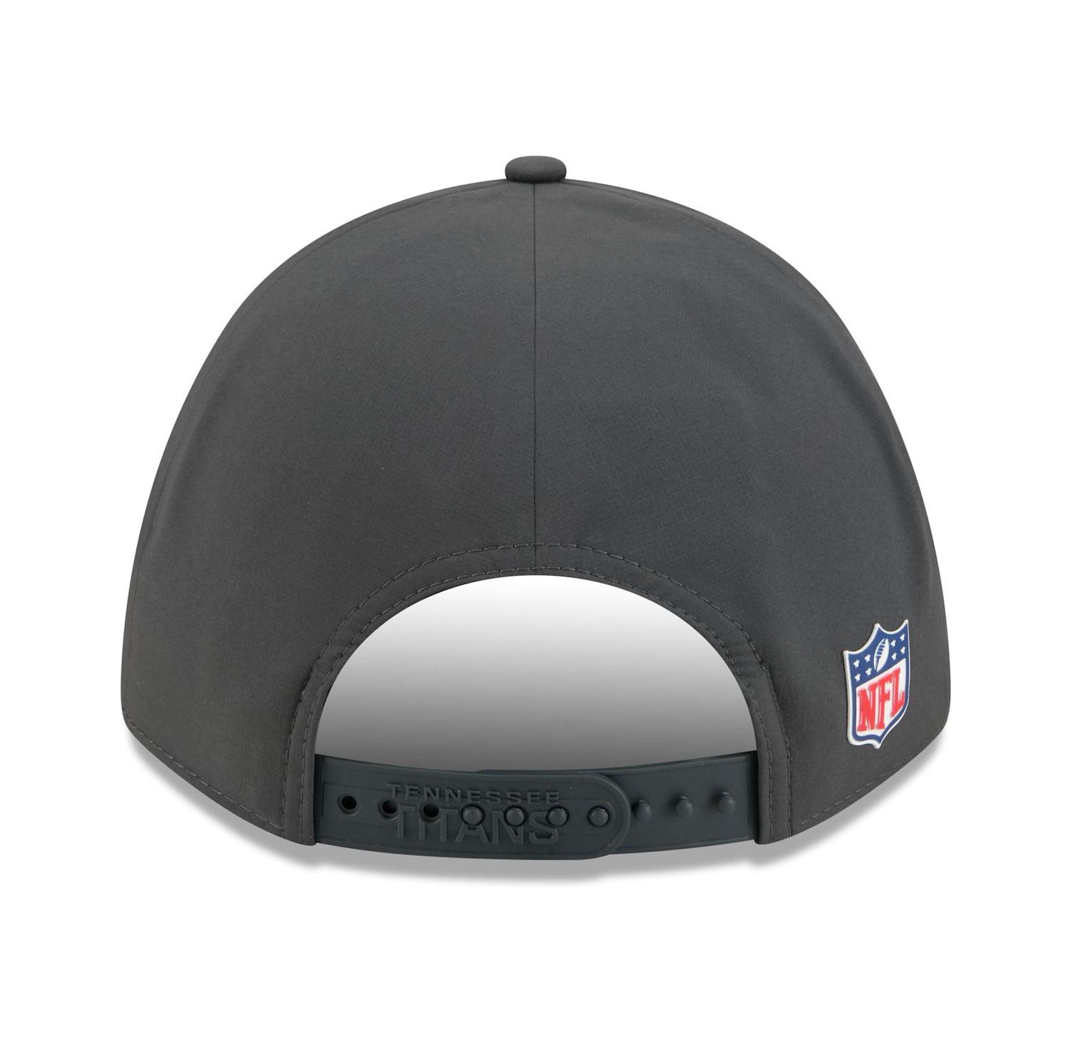 Men's Charcoal Tennessee Titans 2025 Sideline Cold Weather 9FORTY M-Crown Adjustable Hat