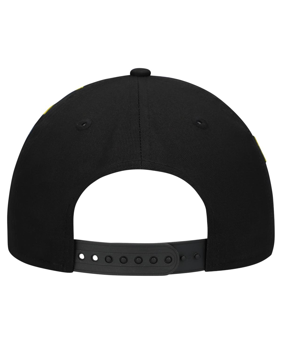 New Era Women's Black Pittsburgh Steelers Stardom A-frame 9forty Adjustable Hat In Black