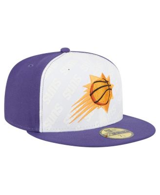 Men's White/Purple Phoenix Suns Repeat 59Fifty Fitted Hat