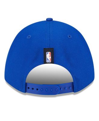 Men's Royal Philadelphia 76ers 2025 NBA Draft M-Crown A-Frame 9FORTY Adjustable Hat