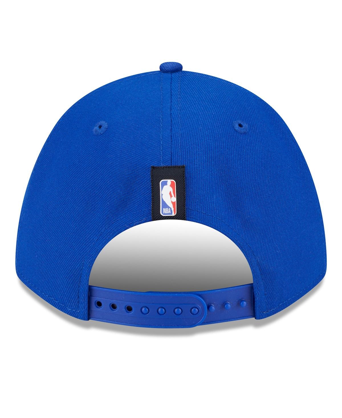 New Era Men's Royal Philadelphia 76ers 2025 Nba Draft M-Crown A-Frame 9FORTY Adjustable Hat