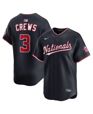 Nike - Men's Dylan Crews Navy Washington Nationals Alternate Limited Jersey