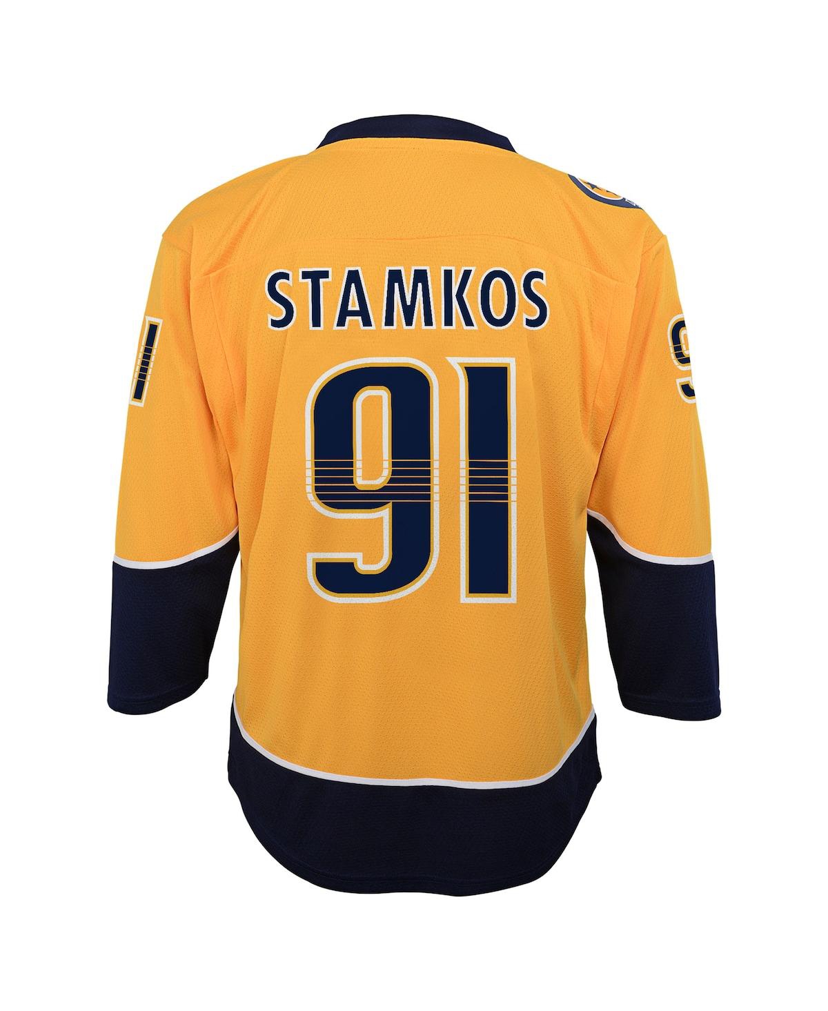 Outerstuff Big Boys and Girls Steven Stamkos Gold Nashville Predators Alternate Replica Player Jersey