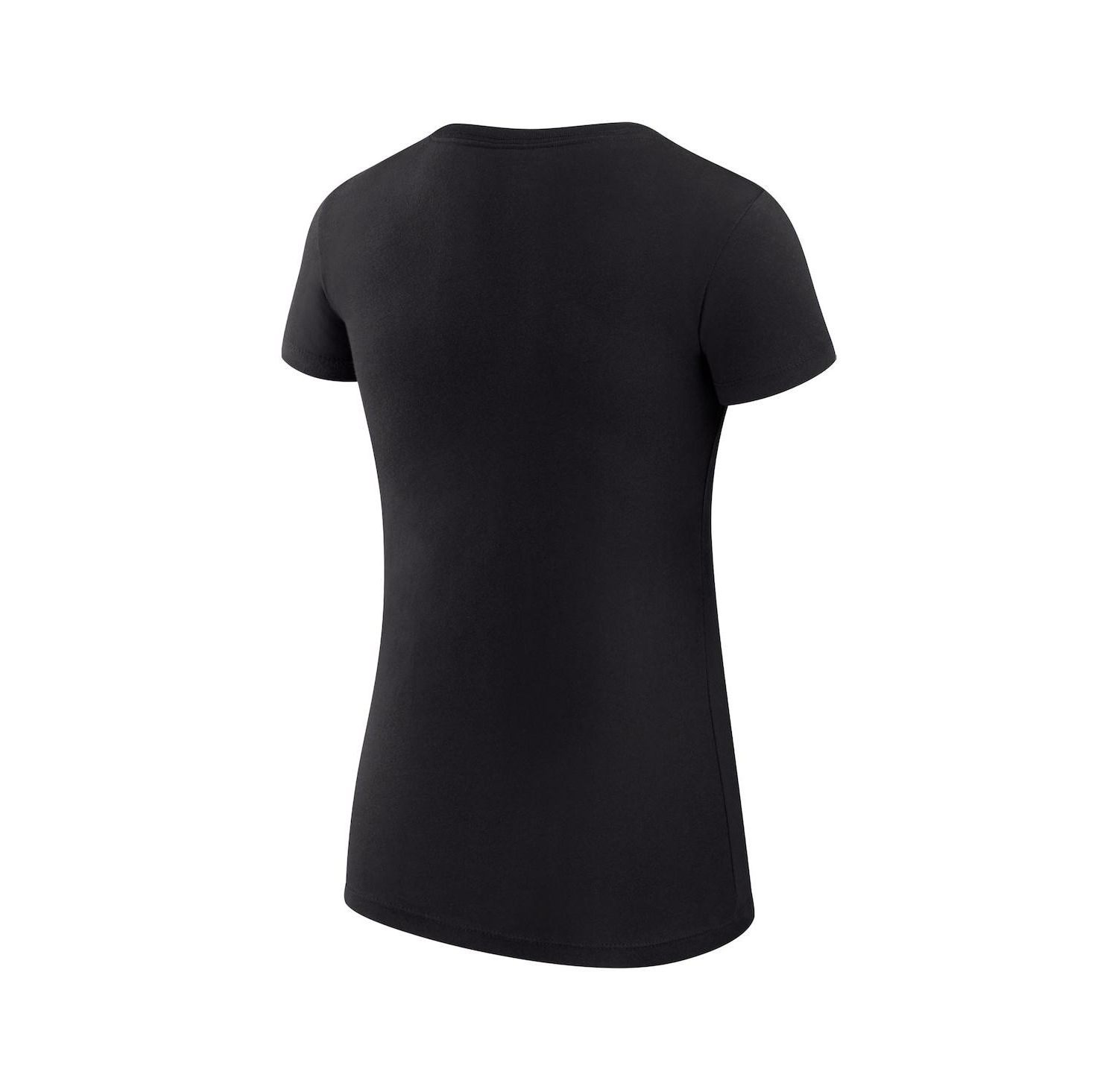 Women's Black Detroit Red Wings Super-Slim Fit Lightweight Team Sport T-Shirt