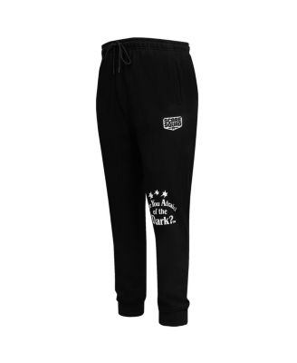 Men's Black Are You Afraid of the Dark Keep It Creepy Joggers