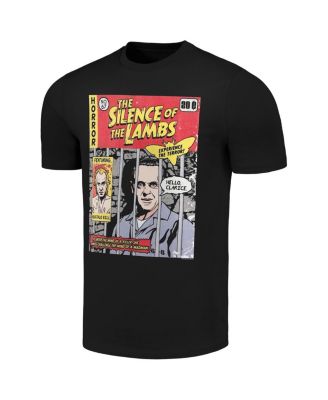 Men's Black The Silence of the Lambs Graphic T-Shirt