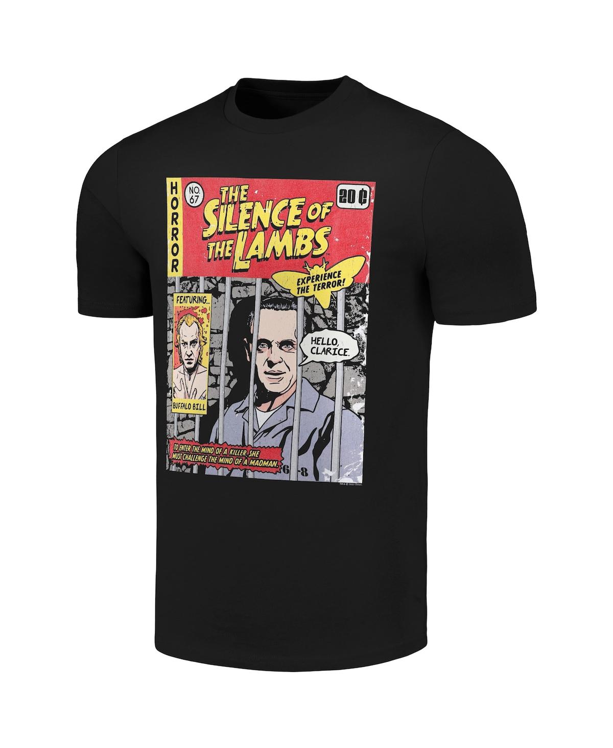 American Classics Men's Black the Silence of Lambs Graphic T-Shirt