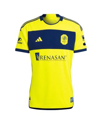 Men's Walker Zimmerman Yellow Nashville SC 2024 The 615 Kit Authentic Player Jersey