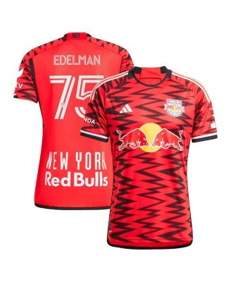 adidas - Men's Daniel Edelman Red New York Red Bulls 2024 Legacy Authentic Player Jersey