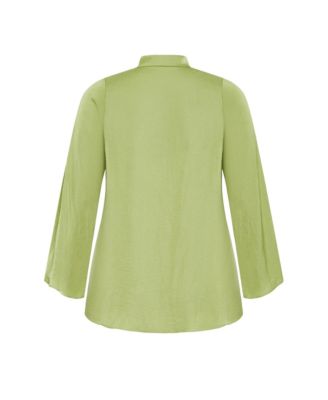 Plus Size Mahalia Neck Tie Top