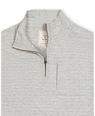 Men's Quilted Half Zip Pullover