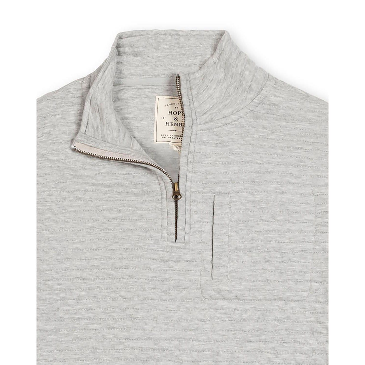 Men's Hope and Henry Quilted Half Zip Pullover