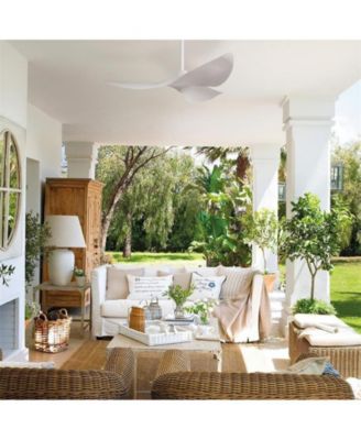 38-inch Modern White 3-Blade without Light Six Speed Remote Control and Timing Function Ceiling Fan