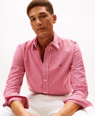 Men's Flex Poplin Big Gingham Shirt