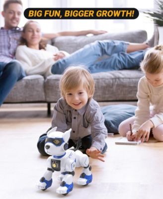 Smart Interactive Robot Dog Toy for Kids with Remote Control, Voice and Touch Features