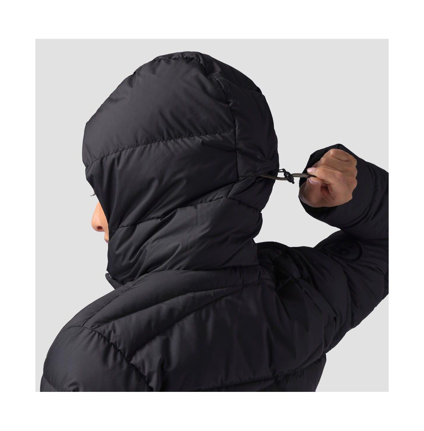 Женская куртка Backcountry Stansbury Allied Down Jacket, цвет: Чёрный — фото 7
