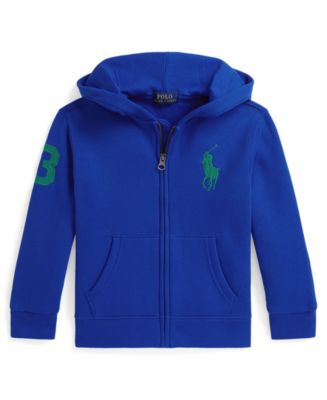 トップス Ralph Lauren BIG PONY zip up hoodie Polo Ralph Lauren Boys 2-7 Big Pony Fleece Full-Zip Hoodie - Macy's