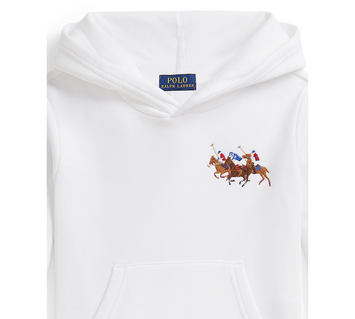 Polo Ralph Lauren Boys 2-7 Triple-Pony Long-Sleeve Hoodie