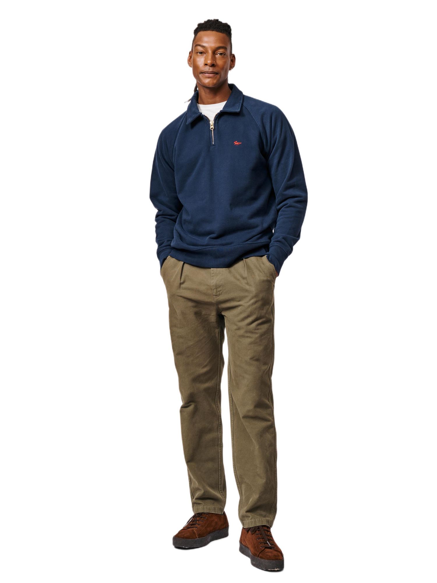 Men's Dunster Zip Neck Sweatshirt
