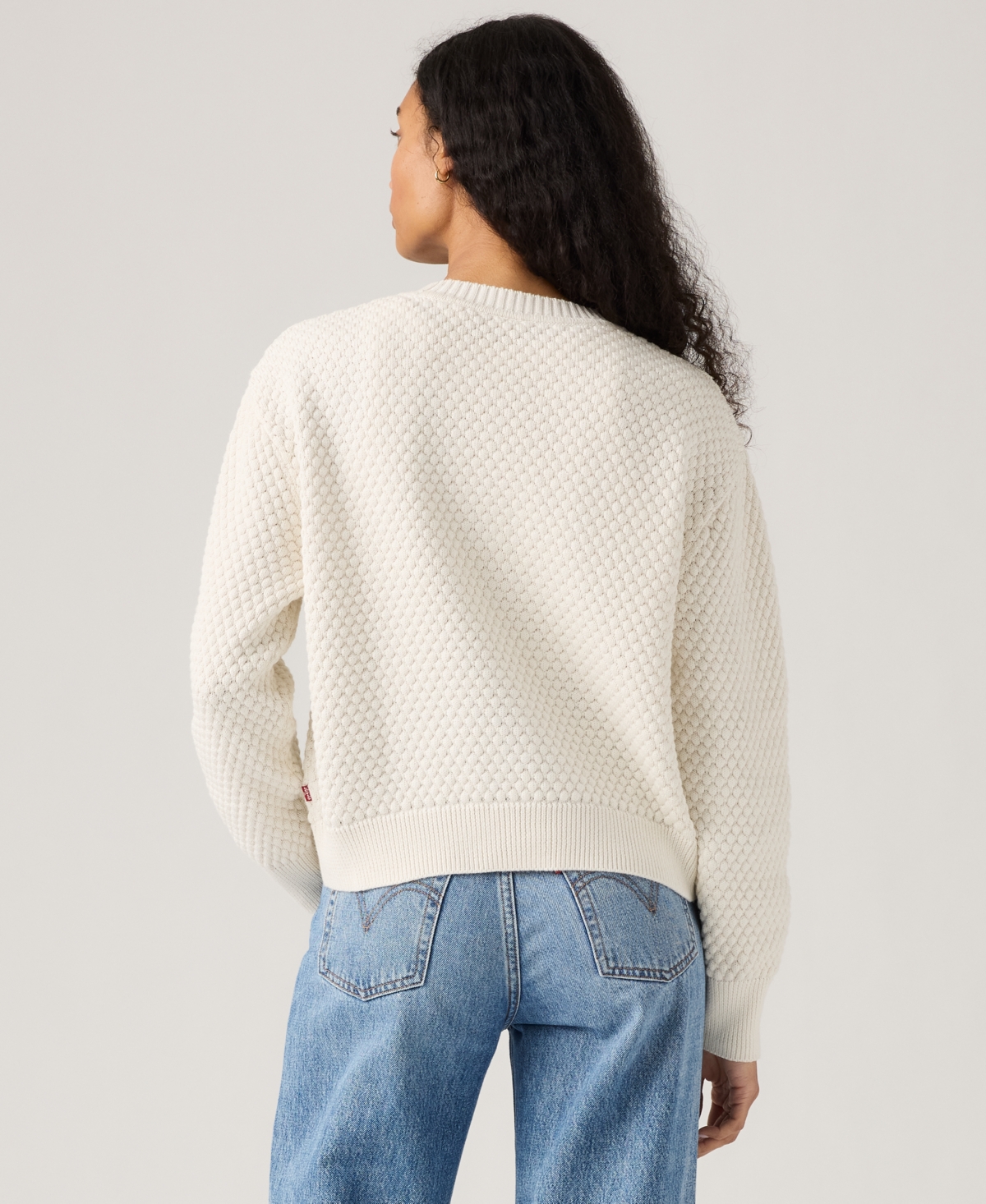 Levi's Snowflake Cardigan In White