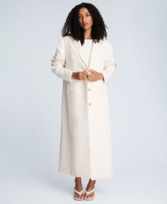 Kenneth Cole - Women's Three-Button Long Tailored Coat