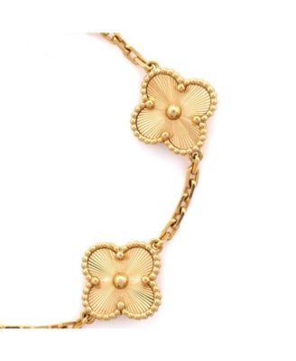 Vintage Alhambra 5 Motifs Bracelet