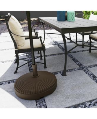Round Patio Umbrella Base Umbrella Sd, /Water Filled,