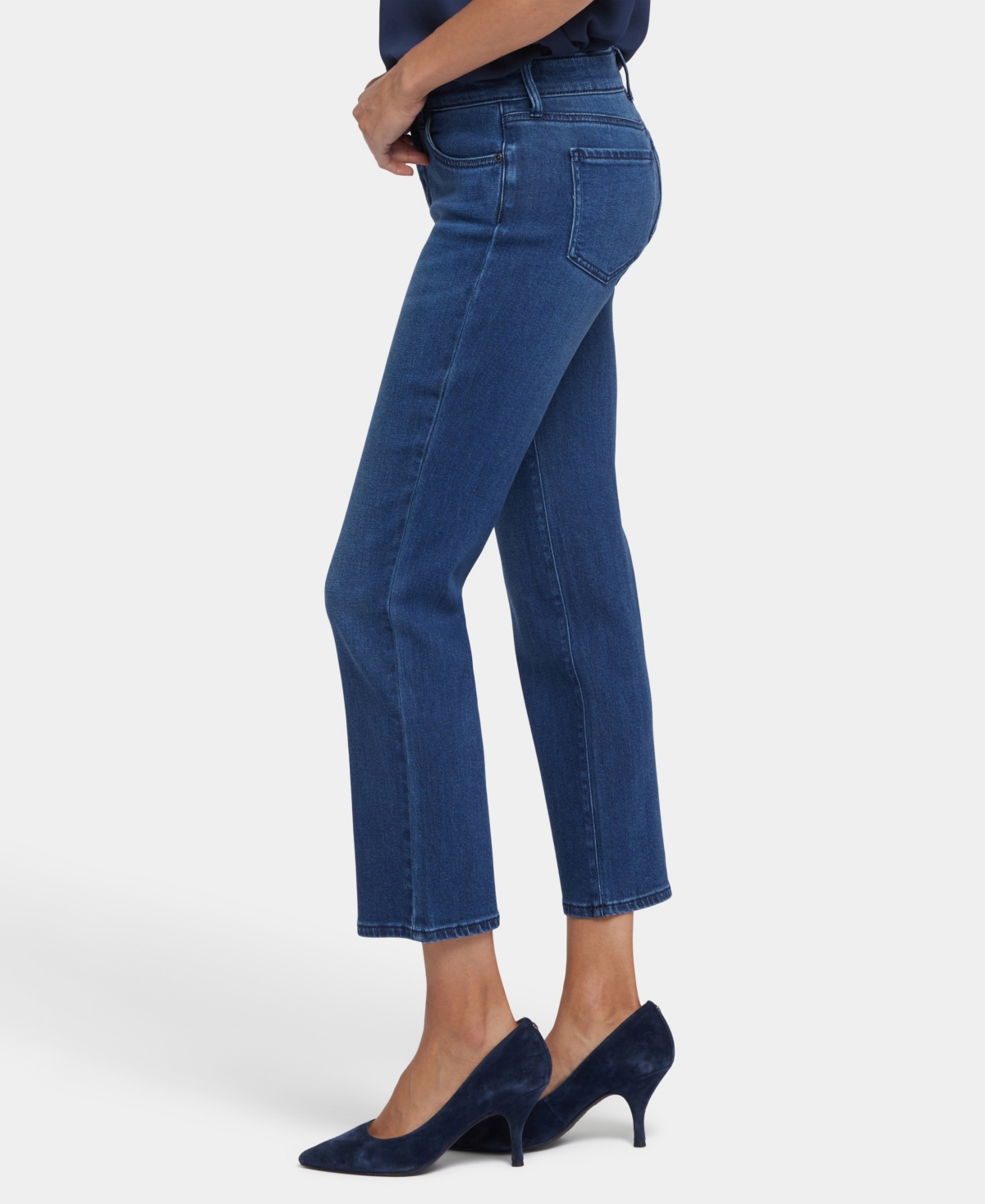 Nydj Women's Marilyn Straight Ankle Soft-Contour Denim Jeans