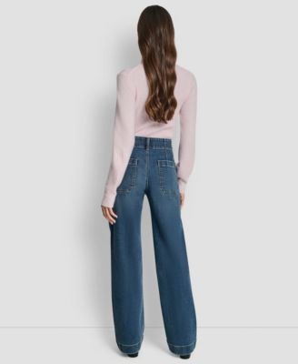 Women's High-Rise Wide Leg Jeans