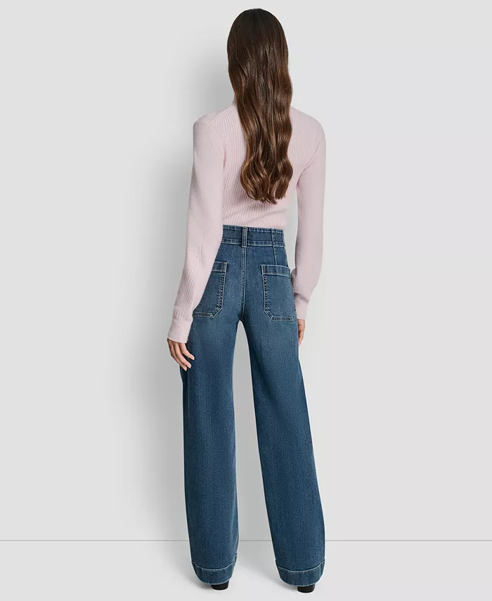 Women's High-Rise Wide Leg Jeans - thumbnail 4