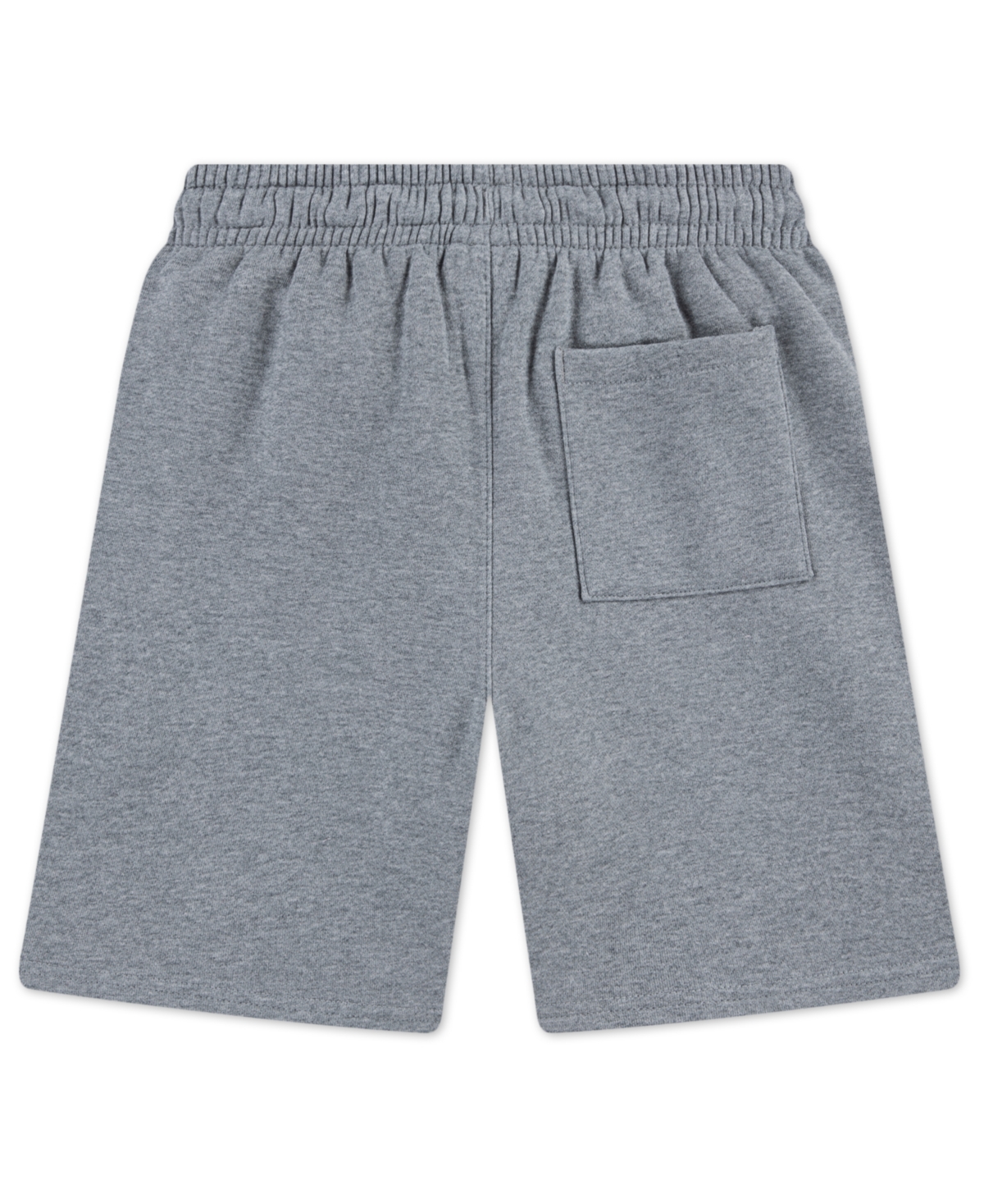 Jordan Boys 8-20 Regular Fit Stretchy Logo Embroidered Shorts In Gray