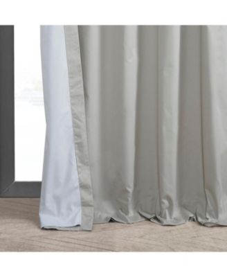 Solid Cotton Hotel Blackout Curtain