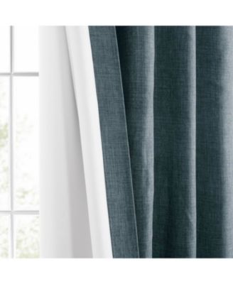 Italian Faux Linen Room Darkening Curtain