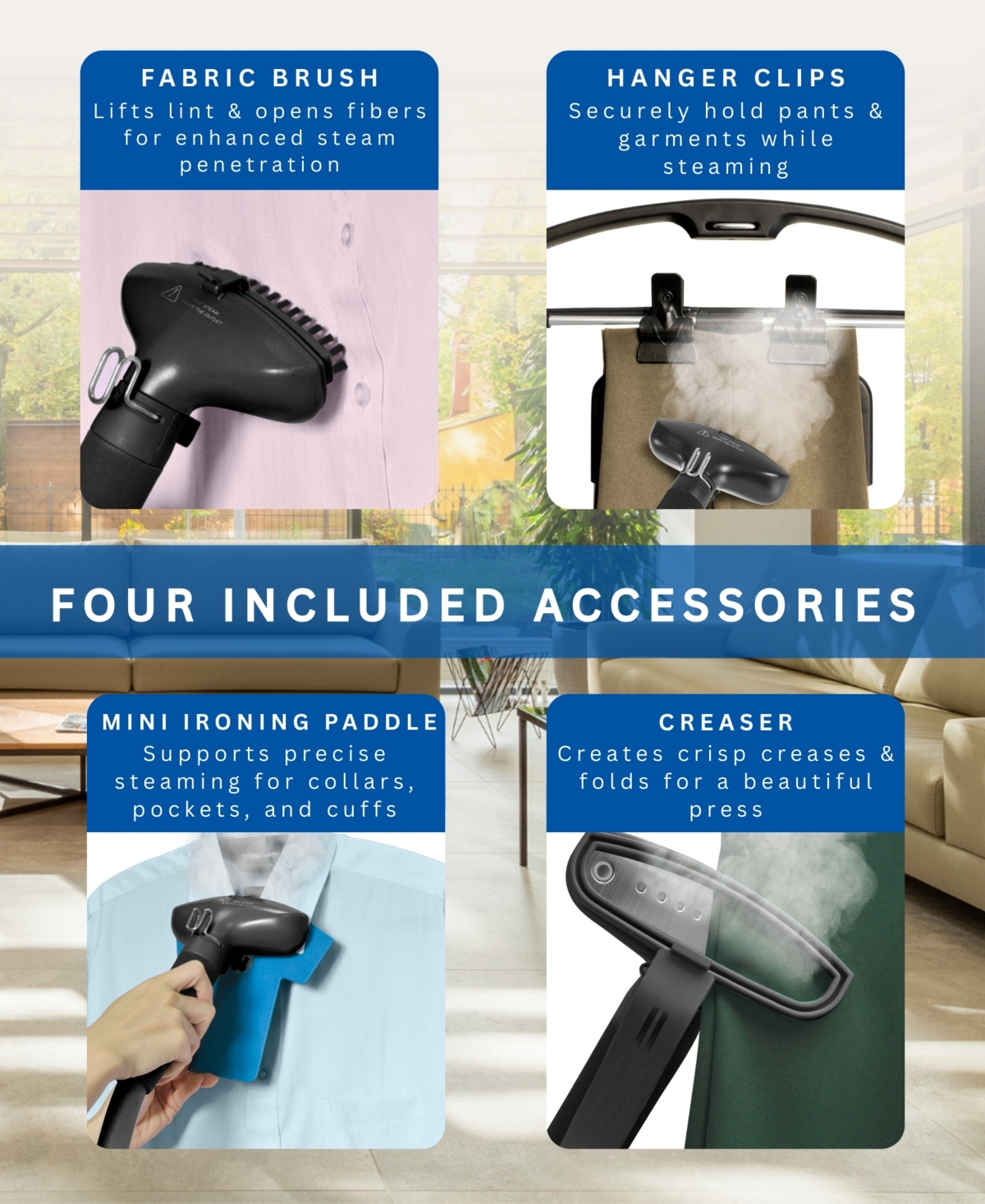 Salav Limited Edition Pro Series Dual Bar 61.4" Luxe Garment Steamer