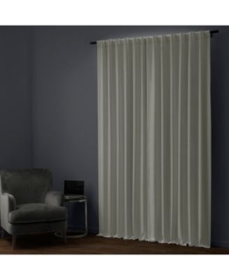 Faux Linen Hotel Blackout Curtain