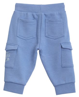 Baby Boys' Long-Sleeve Sweatshirt and Cargo Sweatpants, 2-Piece Set