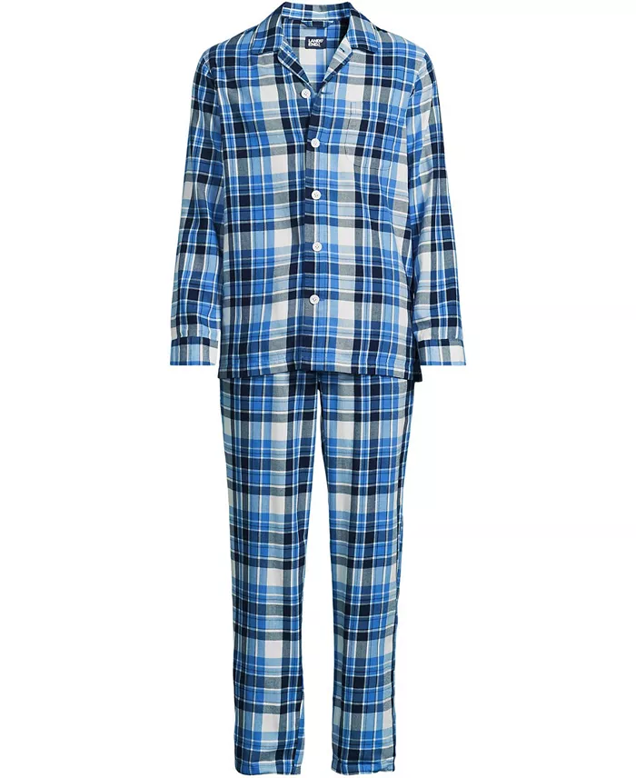 Men's Flannel Pajama Set - thumbnail 3