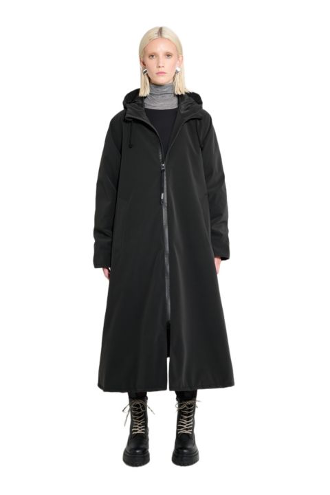 Женские куртки Stutterheim Women's Mosebacke Long Matte Winter Coat