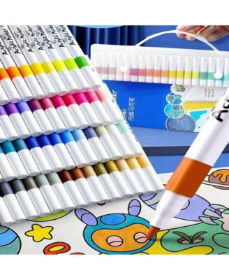 36 Pcs Acrylic Paint Pen, Multipurpose DIY Painting Acrylic Paint Pen for Home Glass Wood Stone Fabric Painting