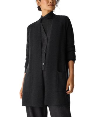 Women's Long-Sleeve Cardigan Sweater, Regular and Plus