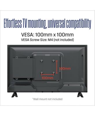 Electronics24 Inch 720p HD LED TV with Built in DVD Player Non-Smart Flat Screen HDMI USB Compatible with Fire Stick Apple TV Smart TV