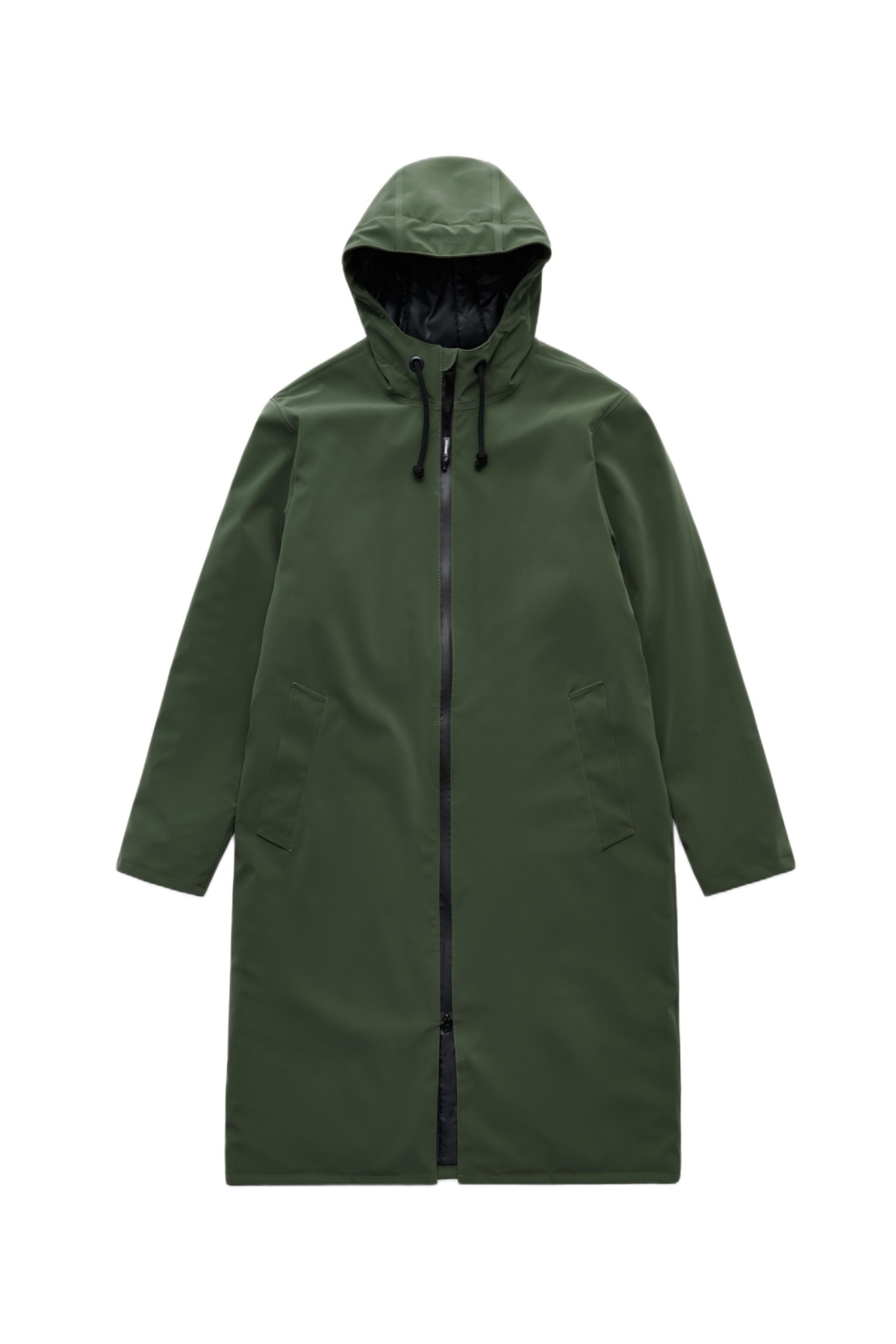 Stutterheim Men's Stockholm Long Matte Winter Coat
