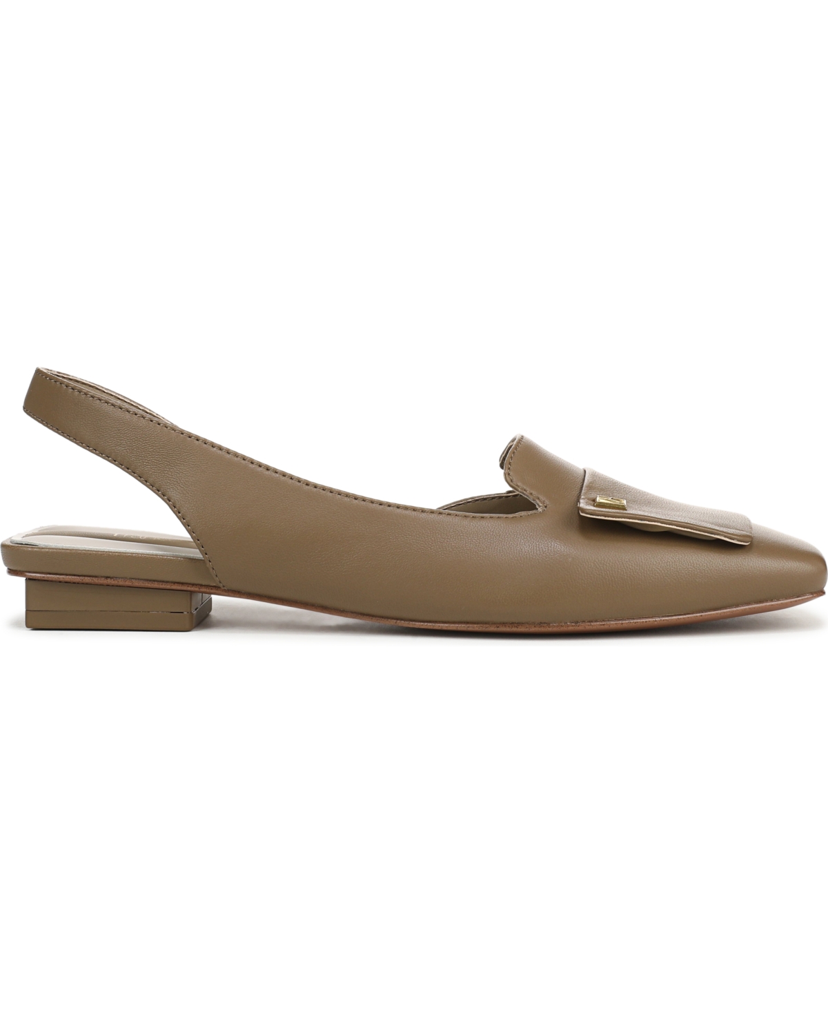 Franco Sarto Women's Teagan Square Toe Slingback Flats In Green