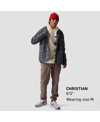 Men's Venture Stretch Flannel Shacket Shirt Jackets