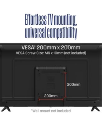 43" Roku Smart TV – 1080p Full HD LED with Wi-Fi, Flat Screen Compatible with Apple HomeKit, Alexa, Google Assistant